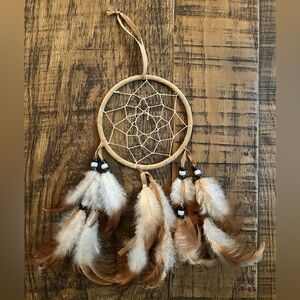 Bohemian Dreamcatcher with Feathers